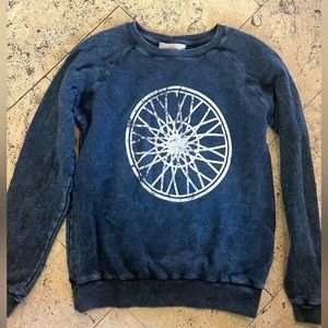 Soulcycle Blue Sweater Sweatshirt Medium M